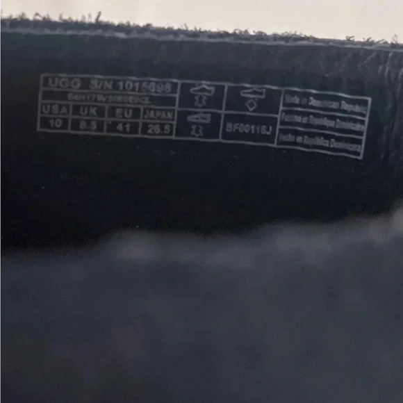 UGG Australia Celia Suede Peep Criss Cross Peep Toe Sandal Size 10 (US) - Picture 6 of 8